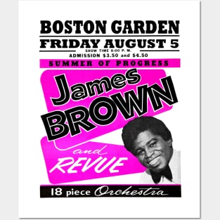 The Godfather of Soul: 1968 Boston MA Posters and Art